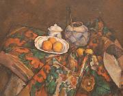 Still Life with Ginger Jar, Sugar Bowl, and Oranges